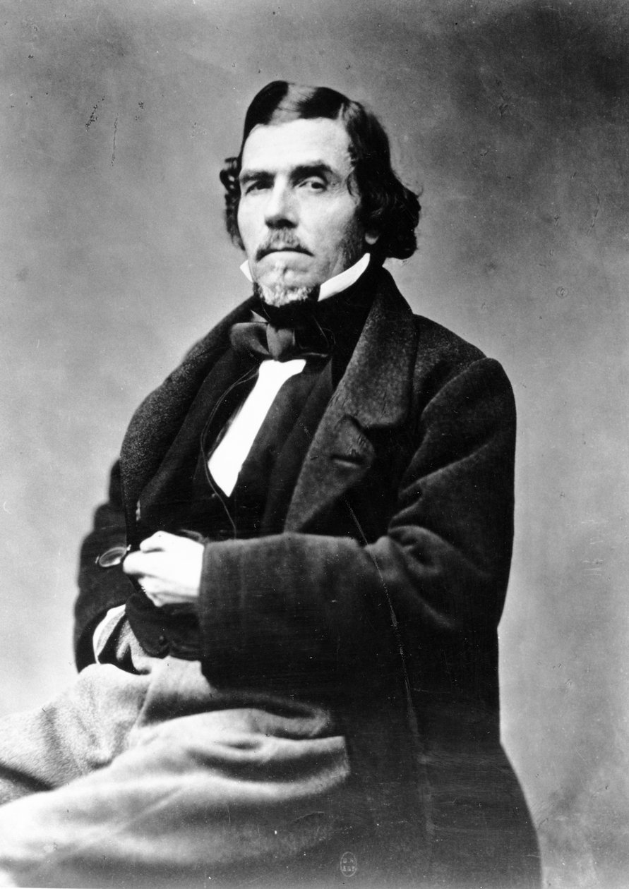 Eugene Delacroix af French Photographer
