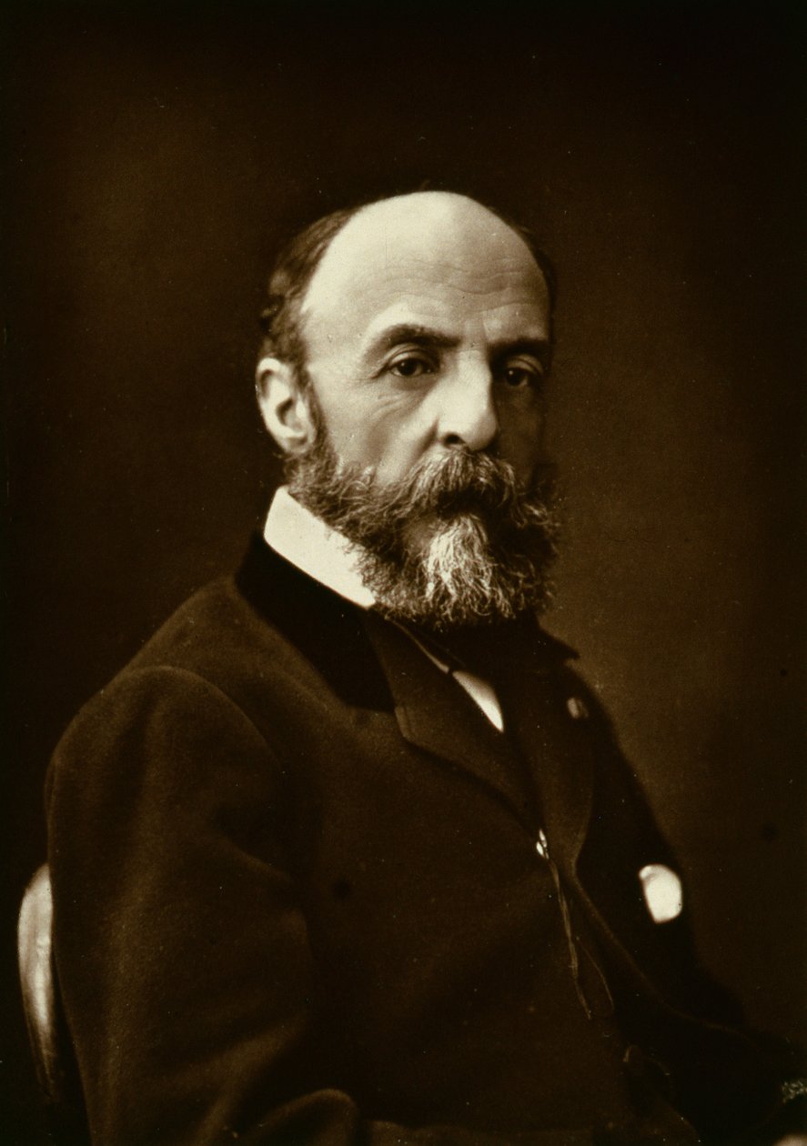 Eugene Fromentin (1820-76), fra Galerie Contemporaine, ca.1874-78 af French Photographer