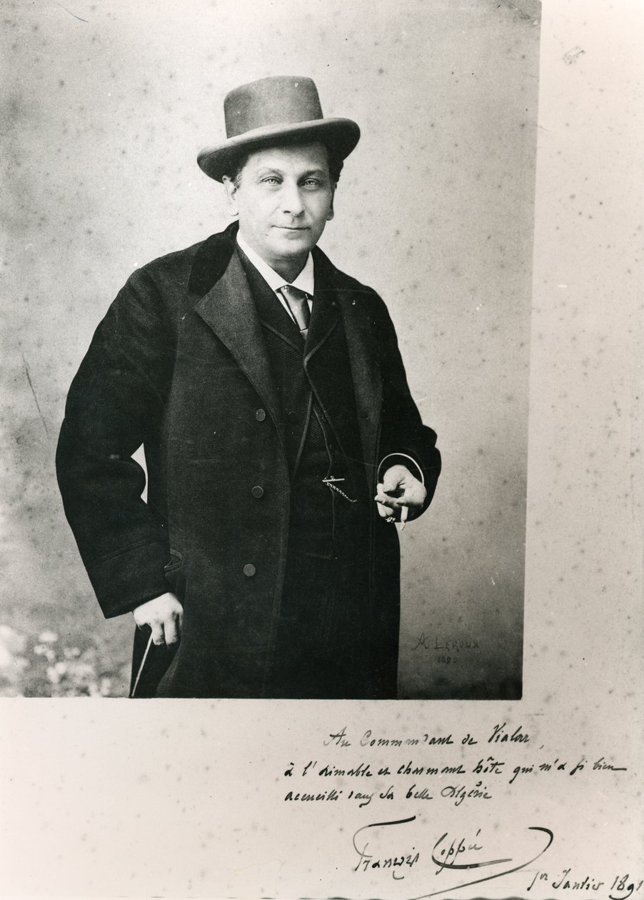 Francois Coppee (1842-1908) 1890 af French Photographer