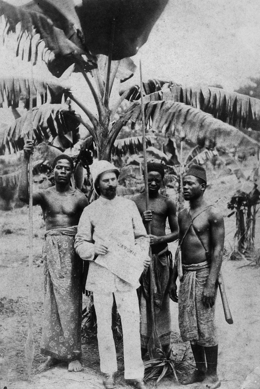 Fransk Congo, 1880 af French Photographer