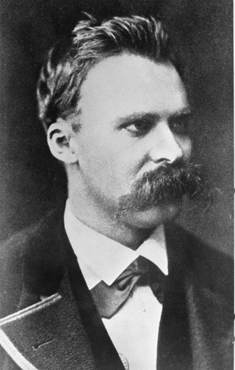 Friedrich Wilhelm Nietzsche (1844-1900) 1873 af French Photographer
