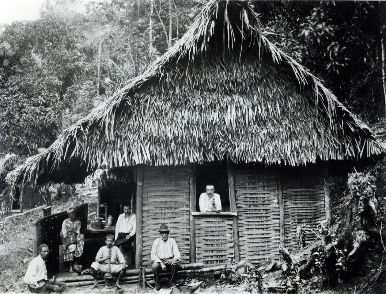 Guldsøgende i Fransk Guyana af French Photographer