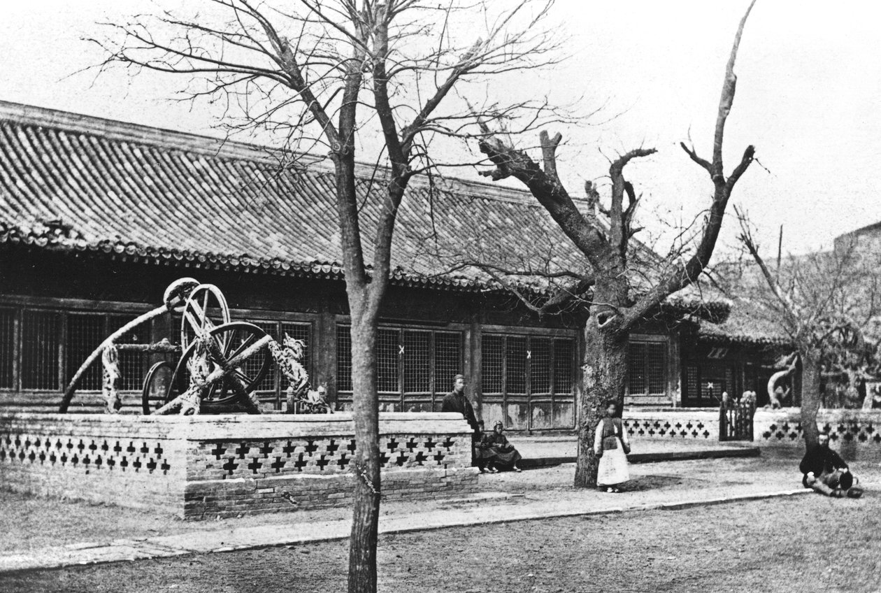 Imperial Observatory i Peking, Kina, ca. 1900 af French Photographer