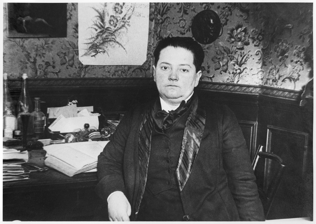 Madeleine Pelletier (1874-1939) ca.1910 af French Photographer
