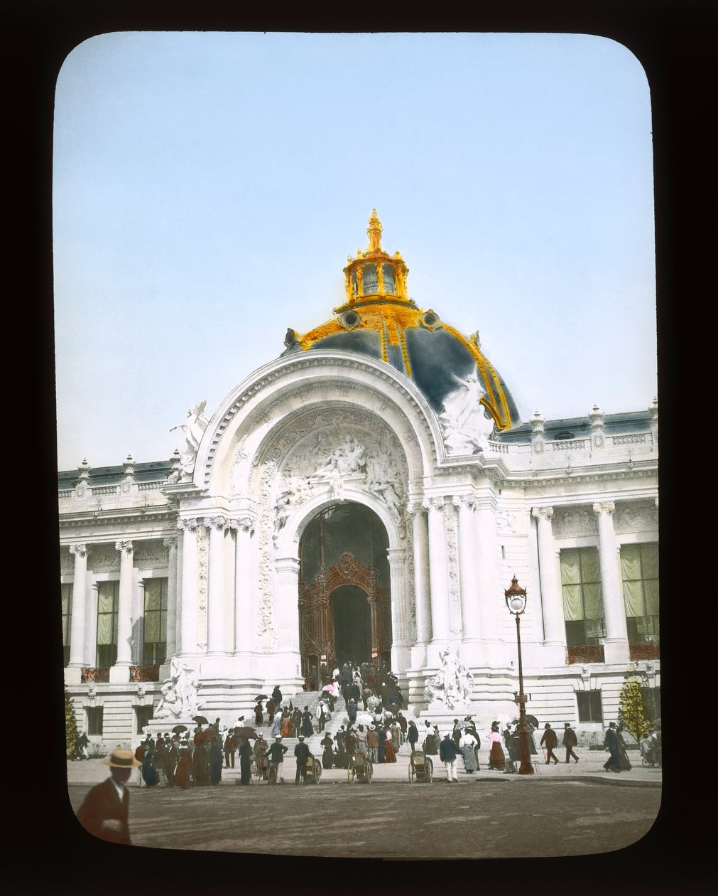 Paris-udstilling: Petit Palais, 1900 (lanternerutsjebane) af French Photographer