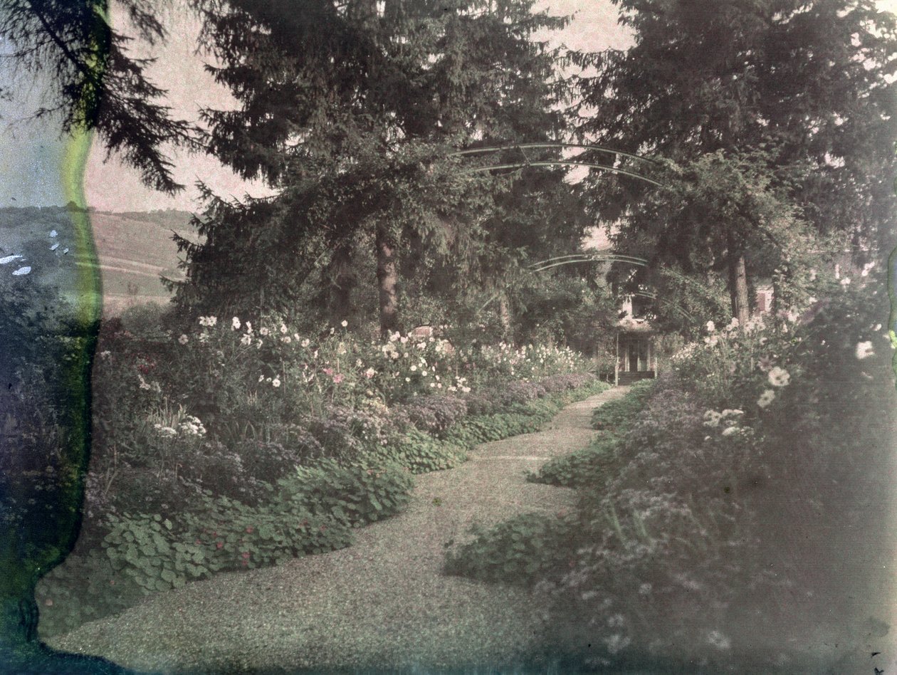 Sti i Monets Garden ved Giverny, begyndelsen af 1920