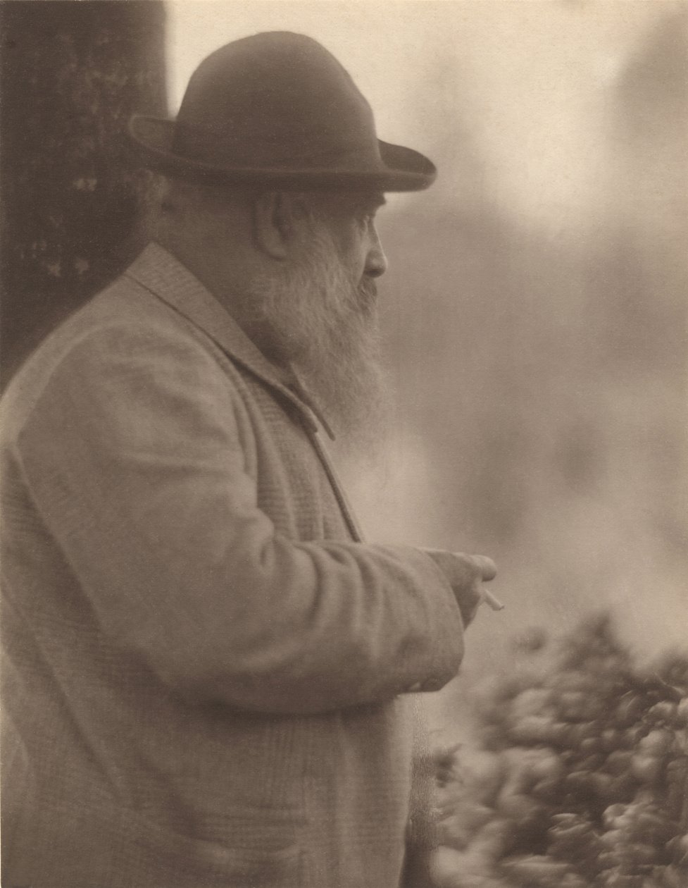Portræt af Claude Monet (1841-1926) 27. august 1905 af French Photographer