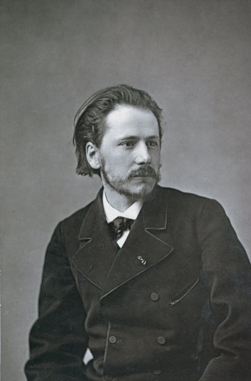 Portræt af Jules Emile Massenet (1842-1912) af French Photographer