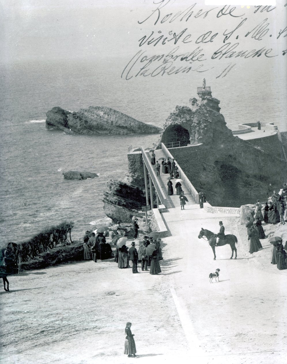 Dronning Victoria på den franske kyst af French Photographer
