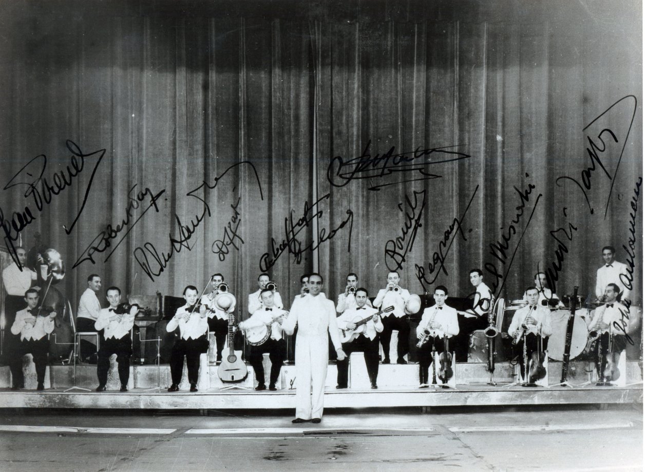 Ray Ventura og hans jazzband i trediverne (ca. 1936-39) af French Photographer