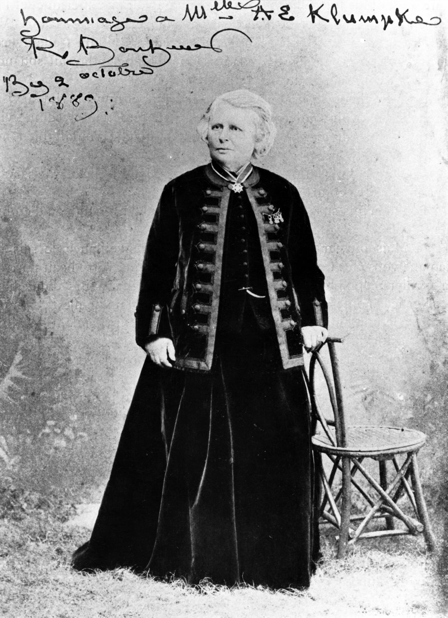 Rosa Bonheur, 63 år gammel, 1889 af French Photographer