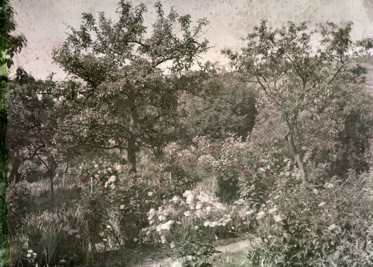 Udsigt over Giverny, Monets have, begyndelsen af 1920
