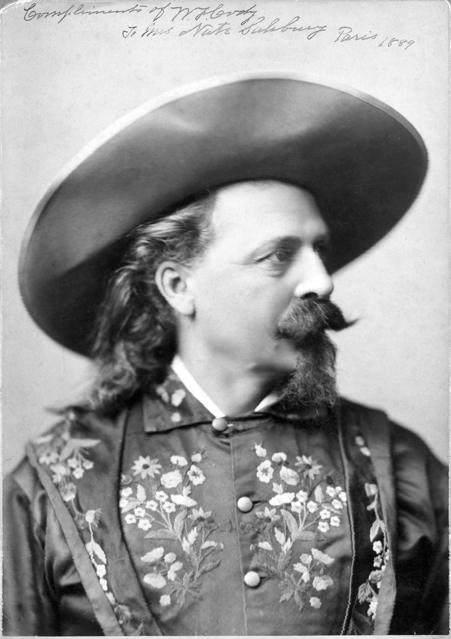 William Frederick Cody, ca. 1889 af French Photographer