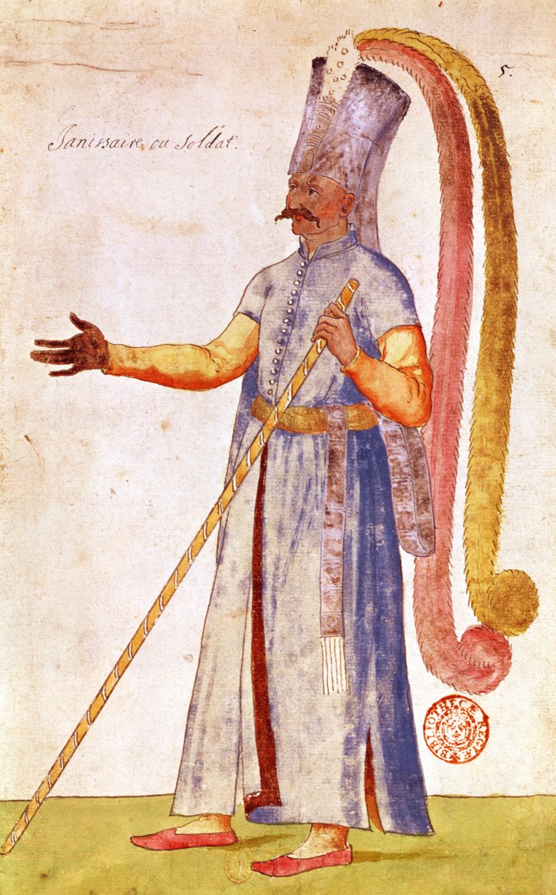 En janitshar eller soldat, 1567 af French School
