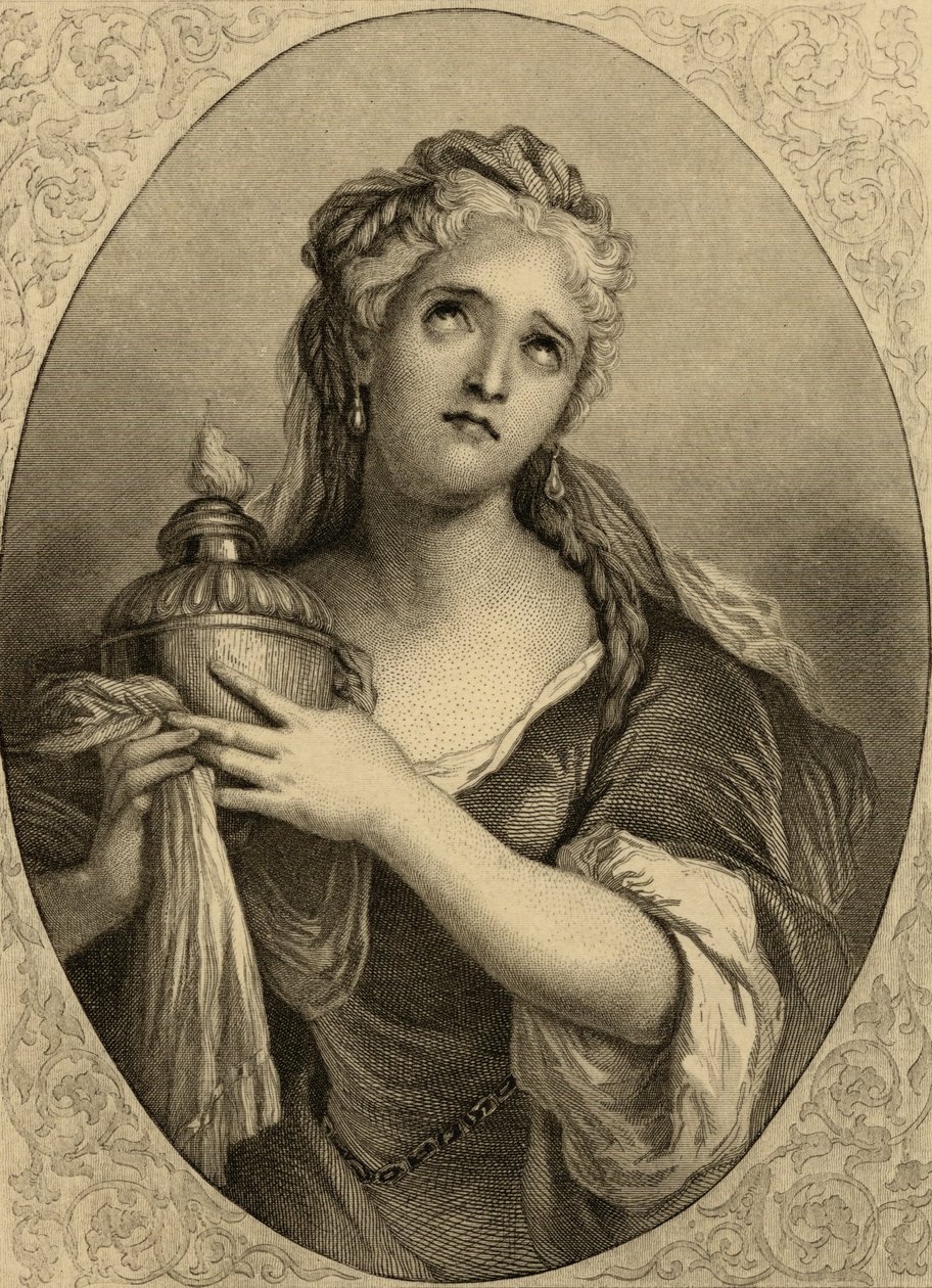 Adrienne Lecouvreur (1692-1730) af French School