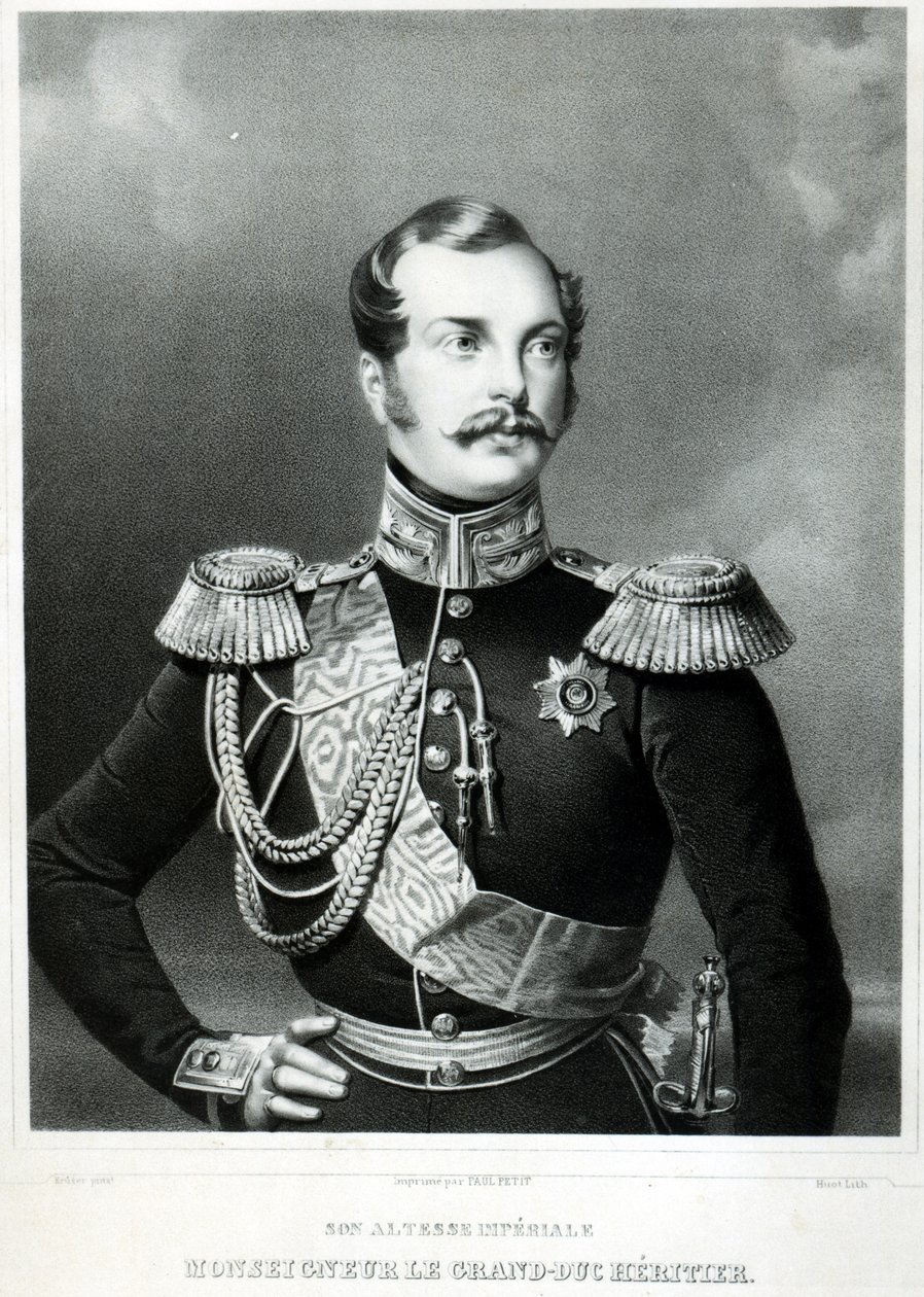 Alexander II (1818-81) af Rusland af French School