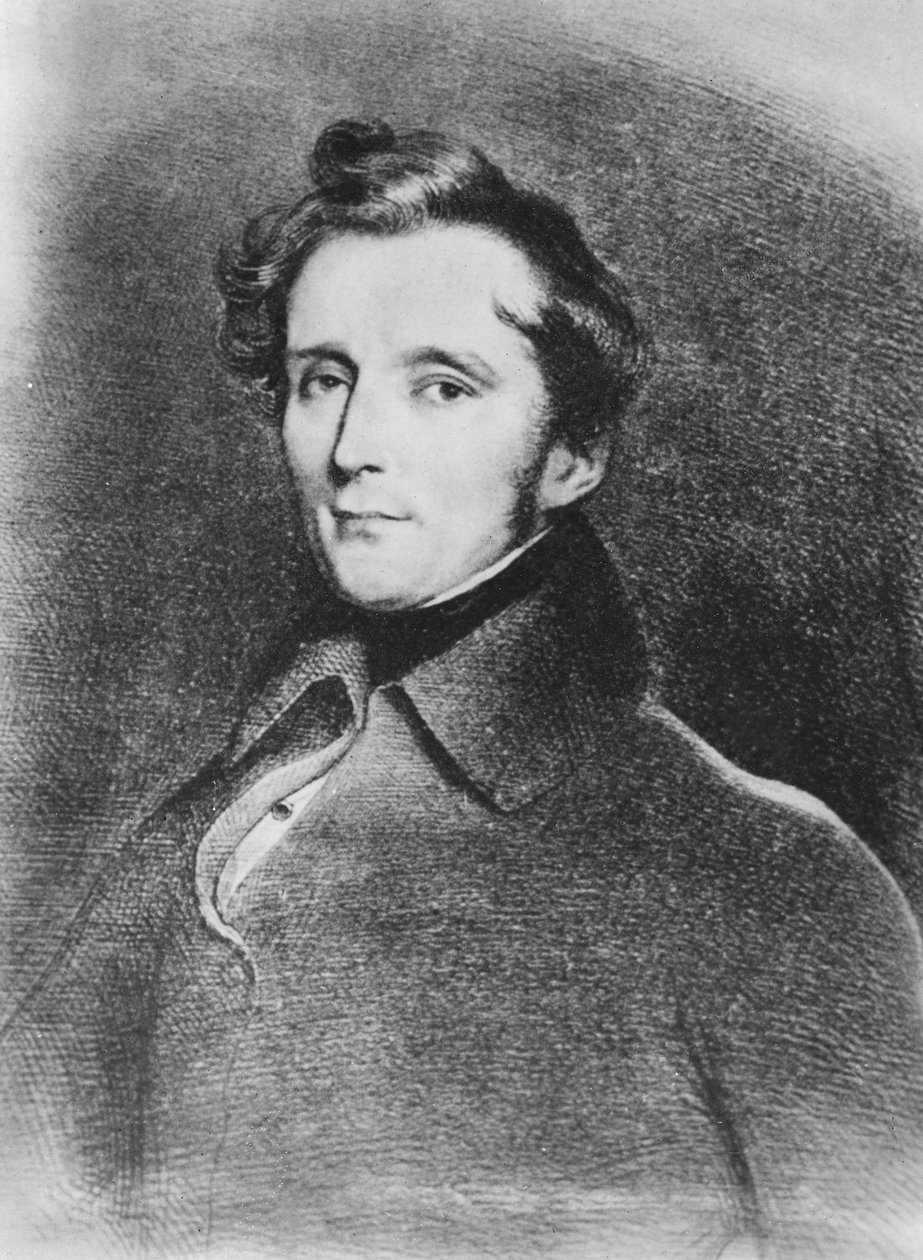 Alphonse de Lamartine, 1830 af French School