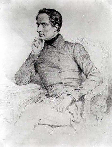 Alphonse-Marie-Louis de Prat Lamartine (1790-1869) af French School