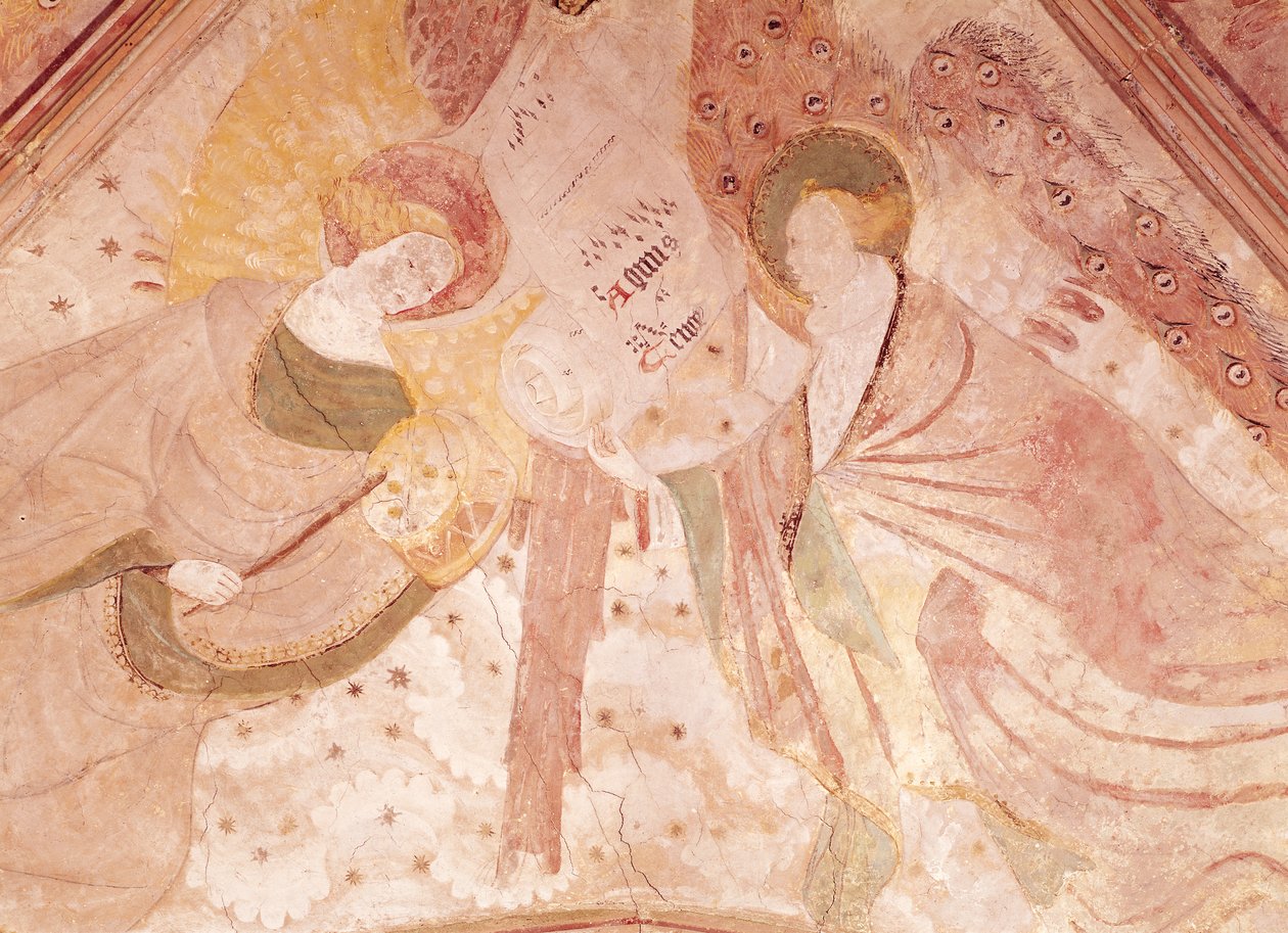Angel Musicians, fra kapellet i det nordlige tværskib, Breton School af French School