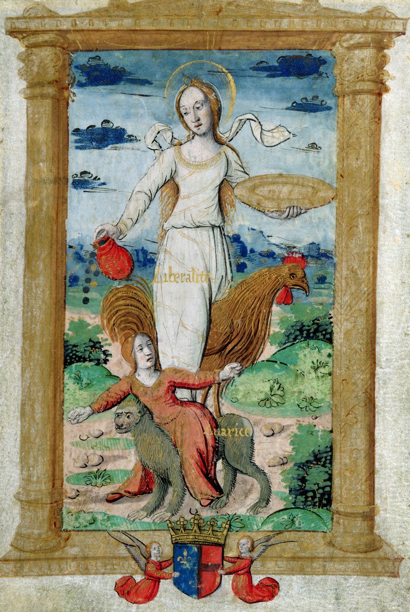 CL 22718 B Generosity Against Avarice, fra 
