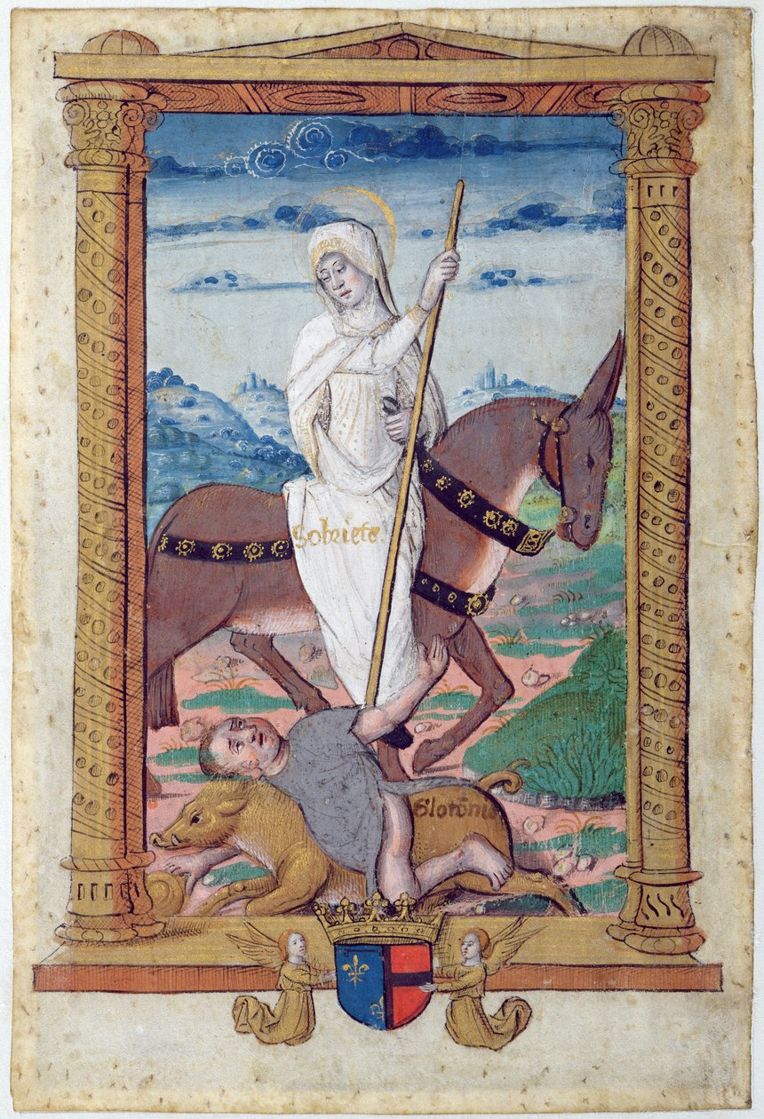 CL 22718E Sobriety Against Gluttony, fra 