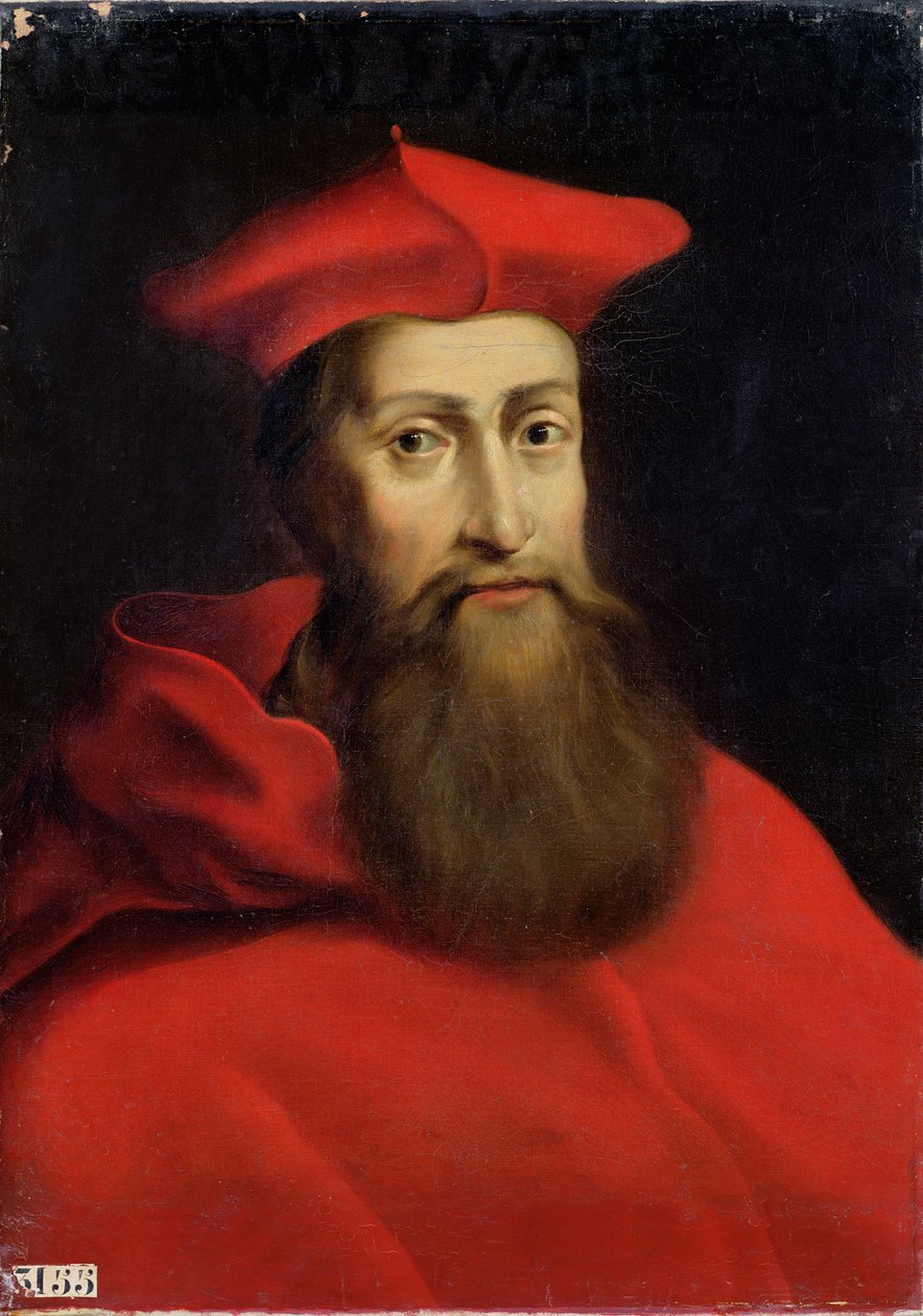 Kardinal Reginald Pole (1500-58) ærkebiskop af Canterbury af French School