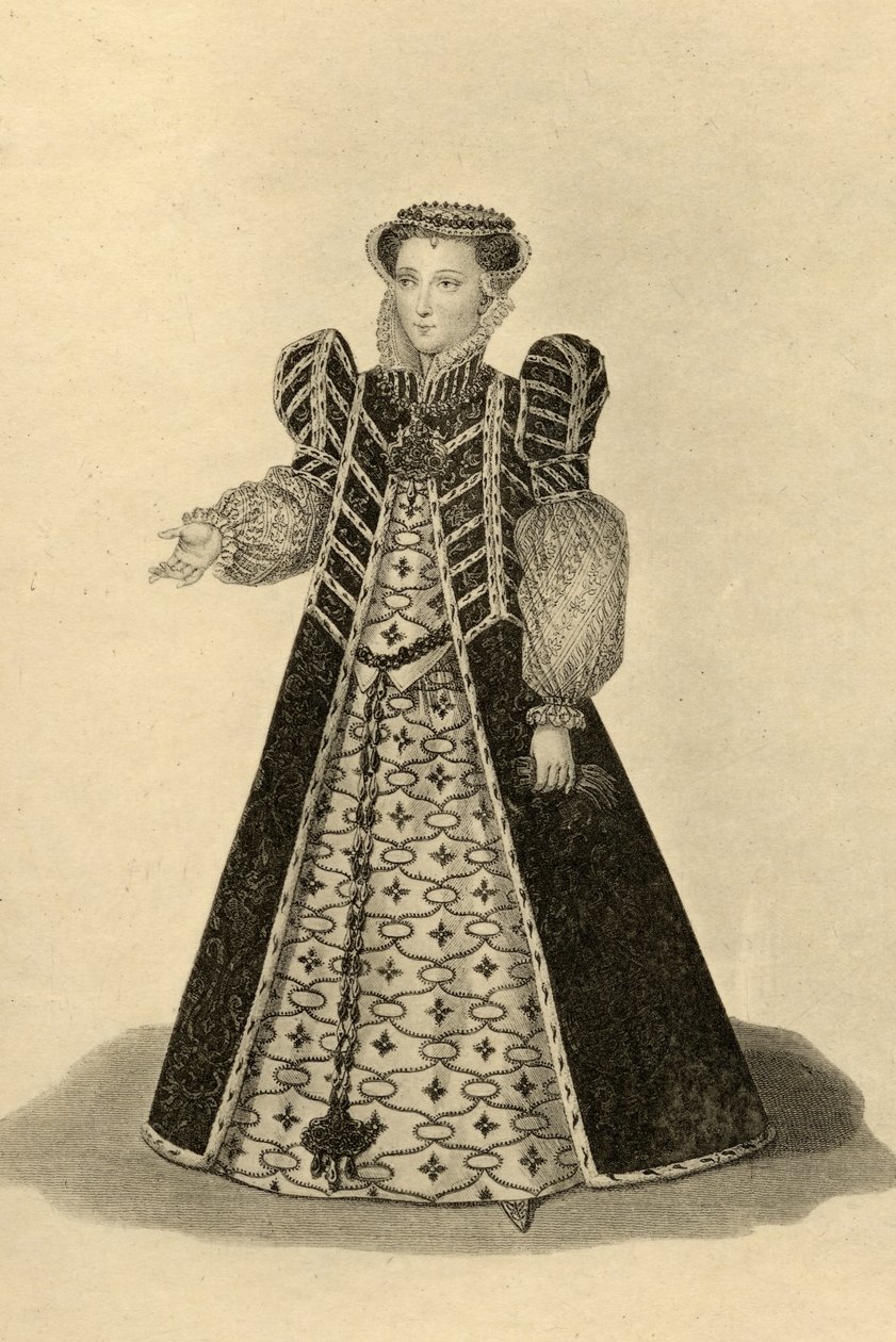 Catherine de Medici (1519-89) af French School