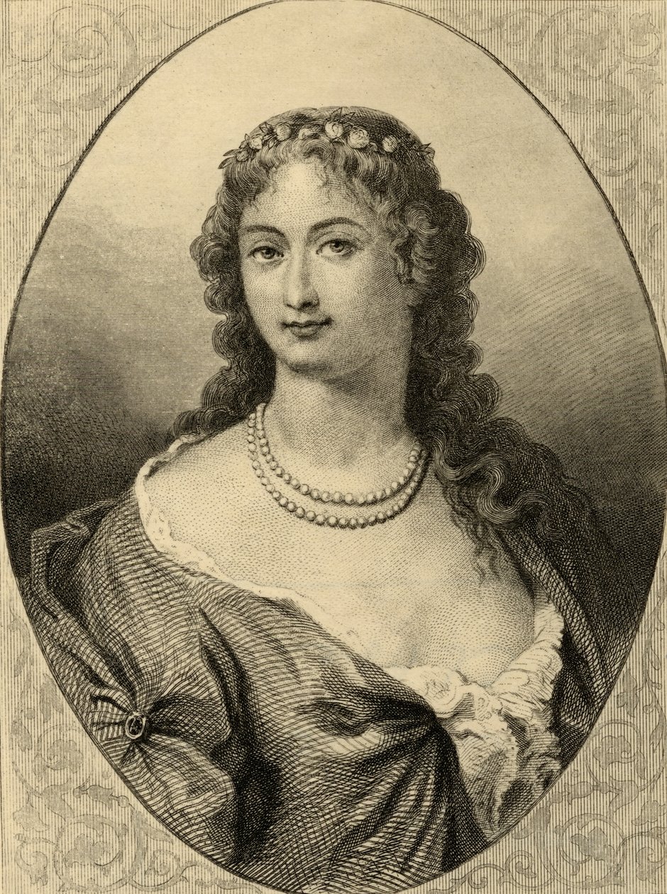 Claudine Alexandrine Guerin (1682-1749) Madame de Tencin af French School