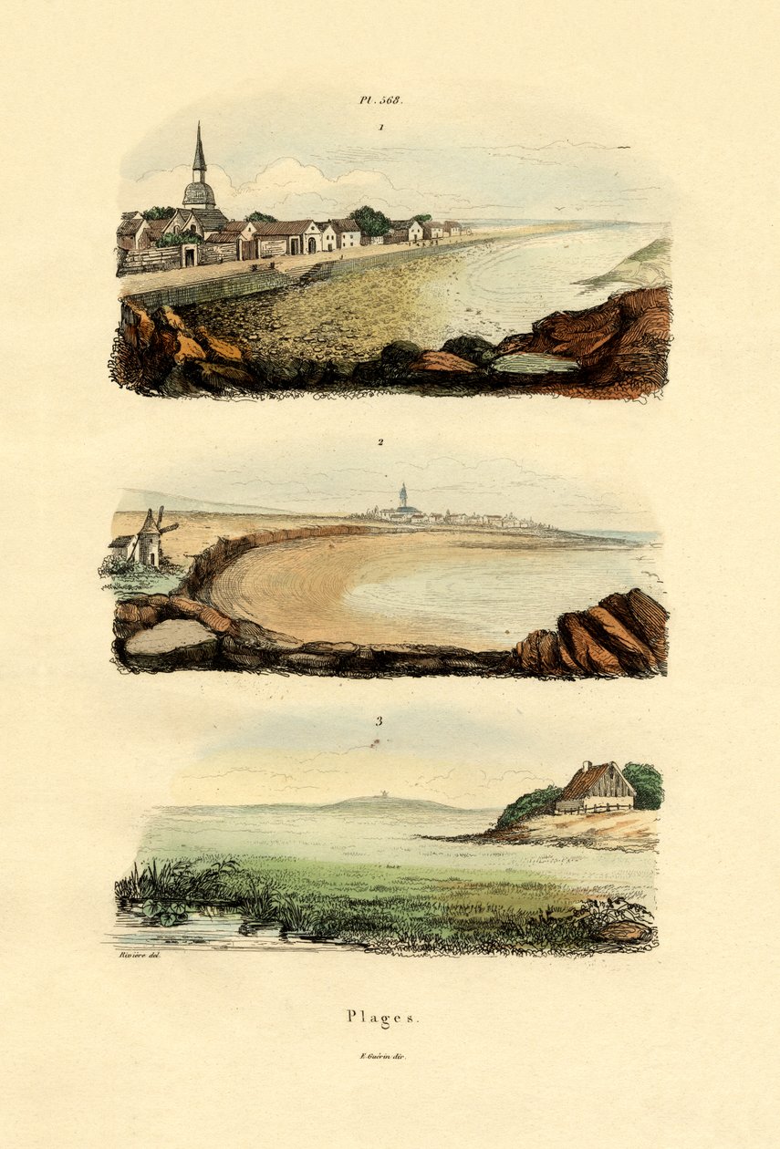 Kyst, 1833-39 af French School