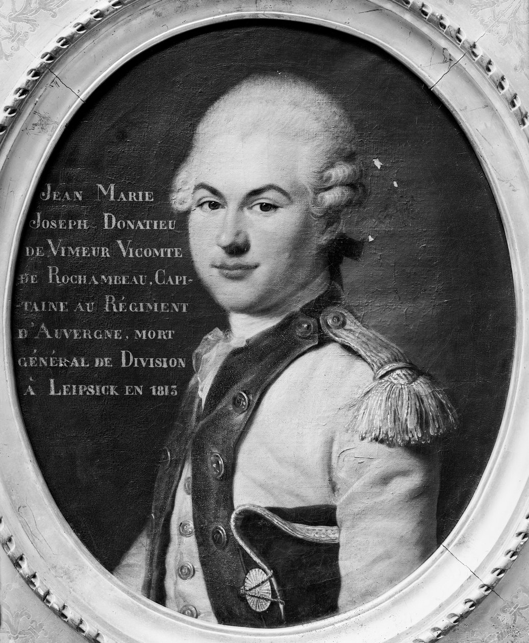 Donatien Marie Joseph de Vimeur (1755-1813) Vicomte de Rochambeau af French School