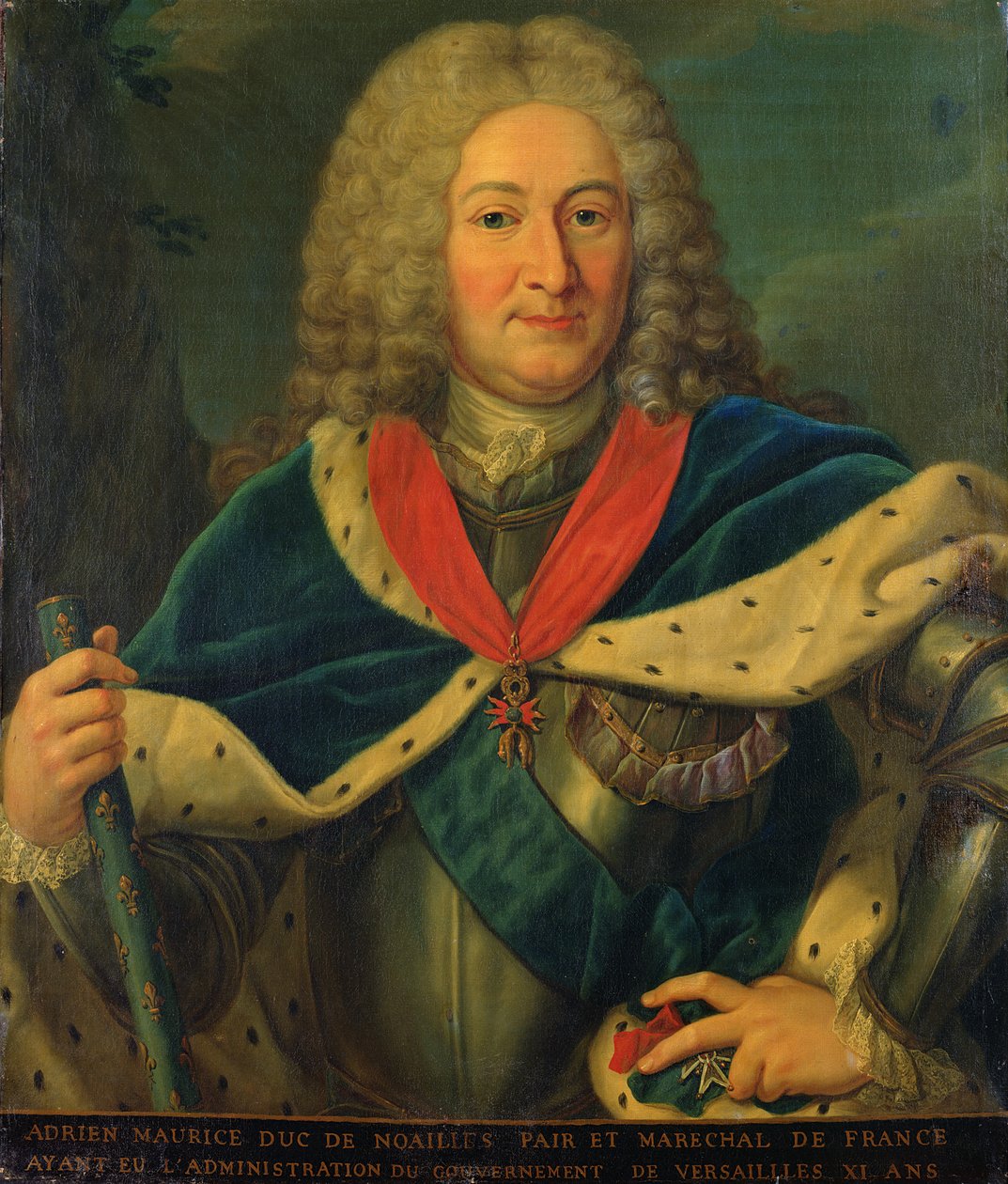 hertug Adrien-Maurice de Noailles (1678-1766) af French School
