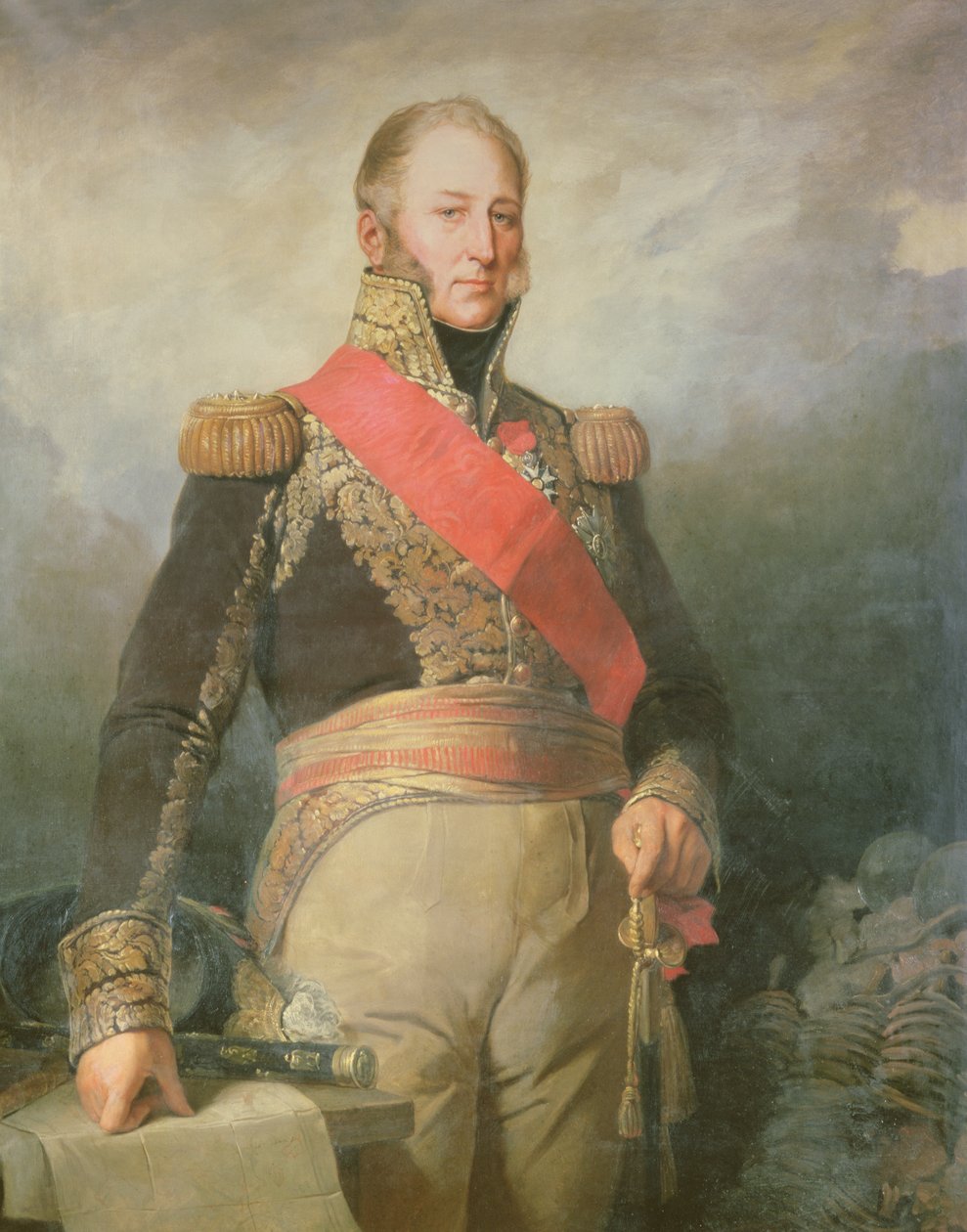 Edouard Adolphe Casimir Joseph Mortier (1768-1835) hertug af Treviso og marskal af Frankrig, efter 1811 af French School