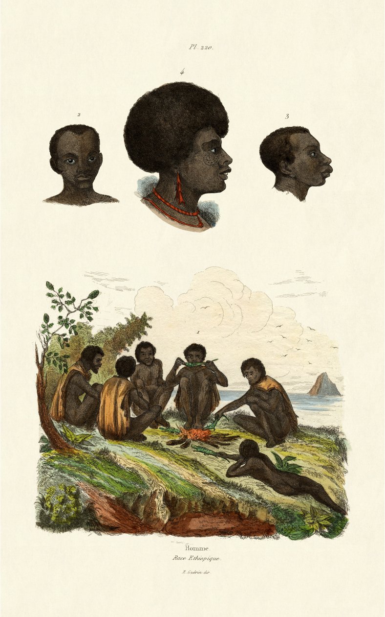 Etiopiere, 1833-39 af French School