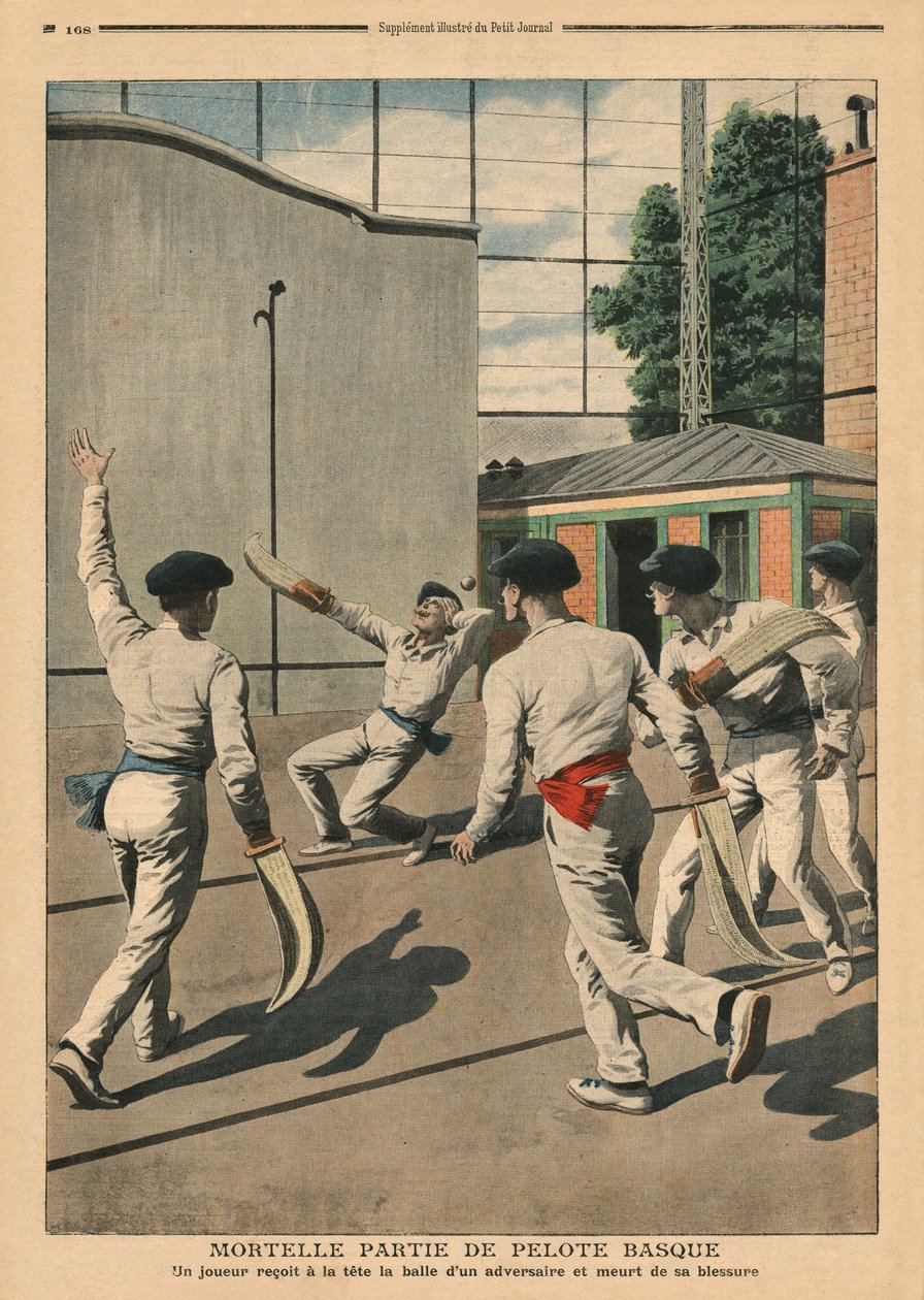 Fatal Basque Pelota, illustration fra 