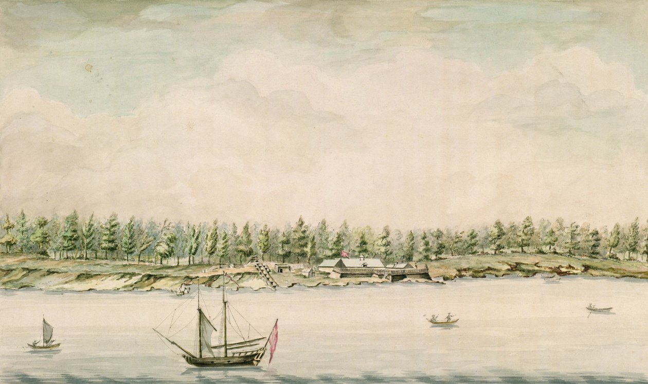 Fort Erie, slutningen af det attende århundrede af French School