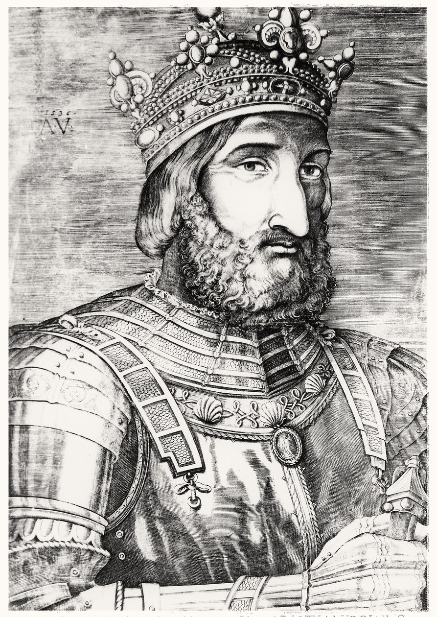 Frans I, konge af Frankrig (1494-1547) af French School