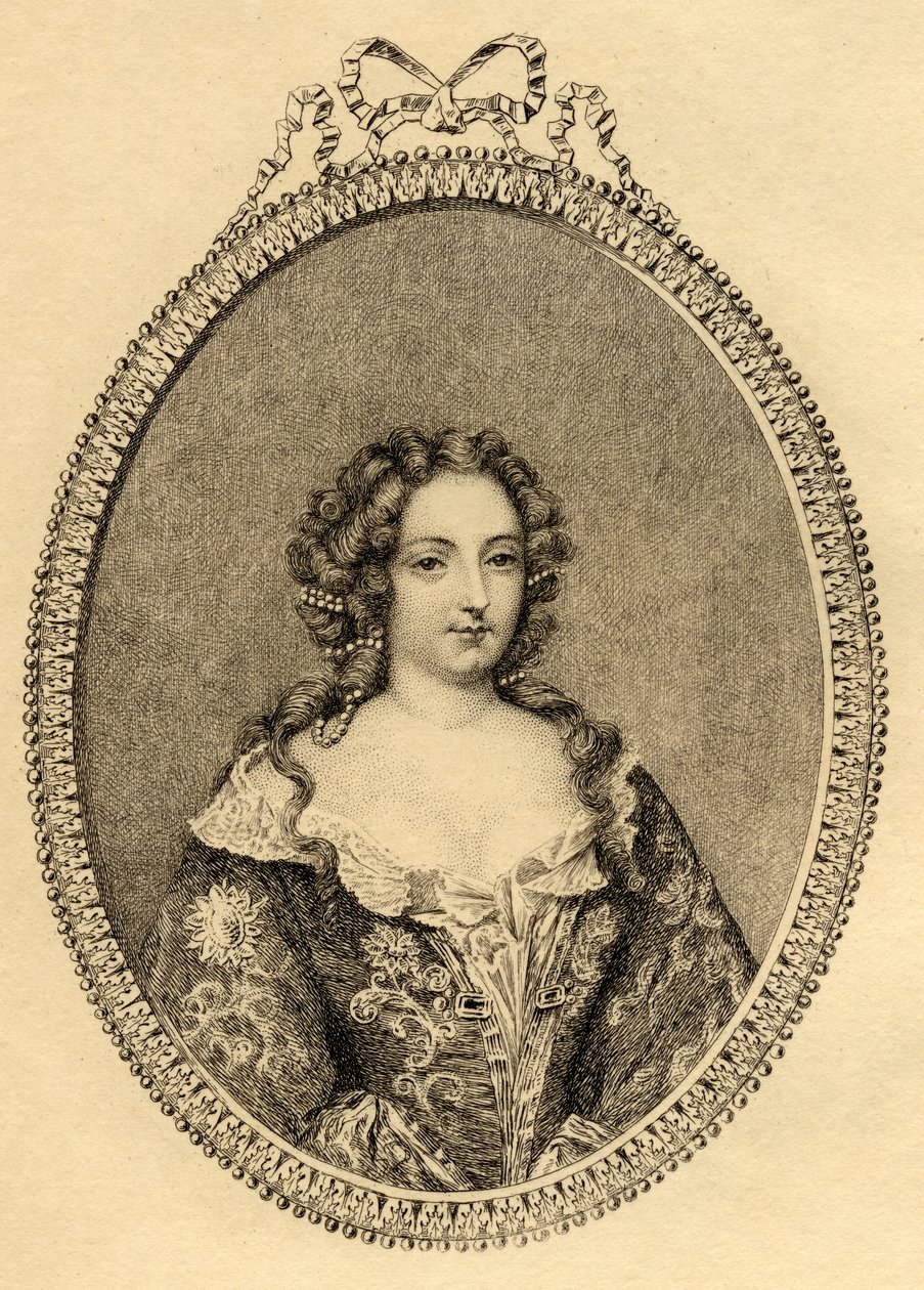 Francoise Athenais de Rochechouart (1641-1707) Marquise de Montespan af French School