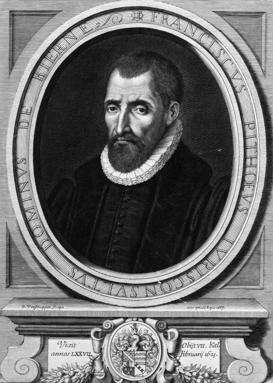 François Pithou, tryk udført af Pierre Louis van Schuppen, 1685 af French School