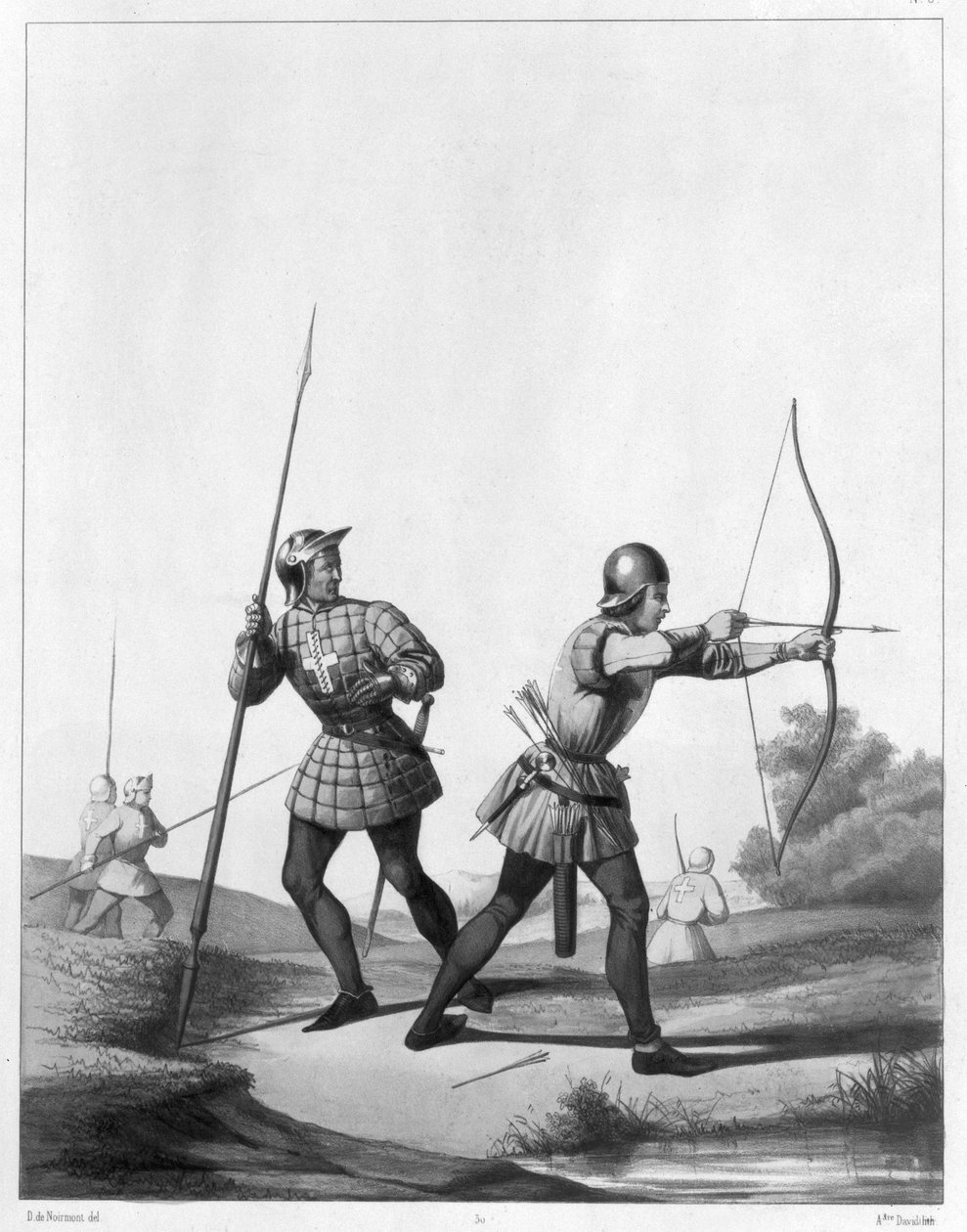 Frie bueskytter under Ludvig XI