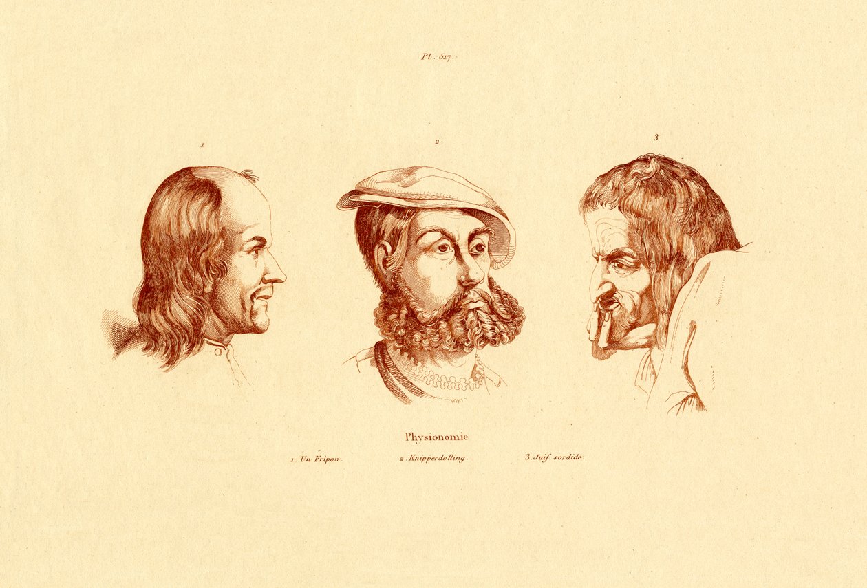 Hoveder, 1833-39 af French School