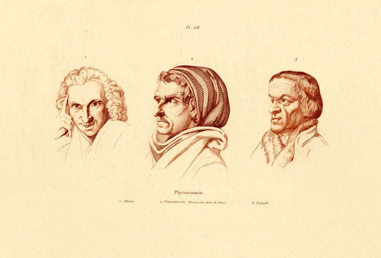 Hoveder, 1833-39 af French School