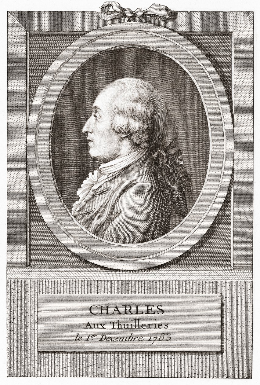 Jacques Alexandre César Charles af French School