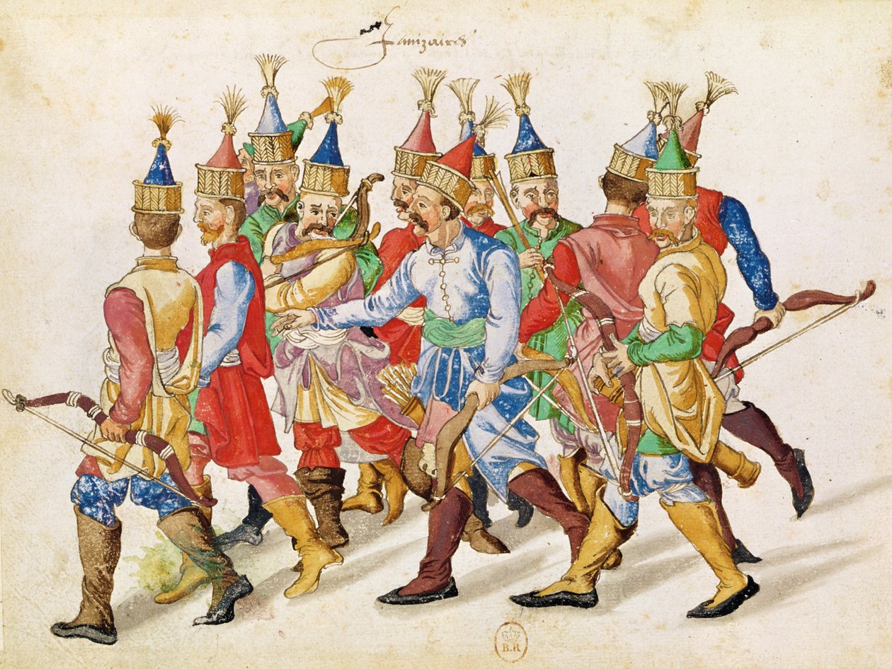 Janitsjare, 1583 af French School