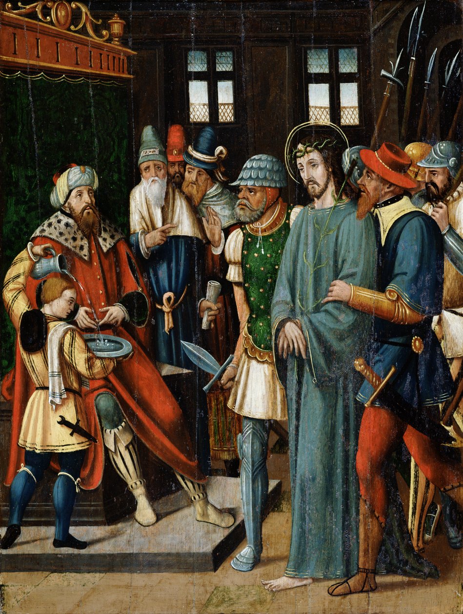 Jesus før Pilatus af French School