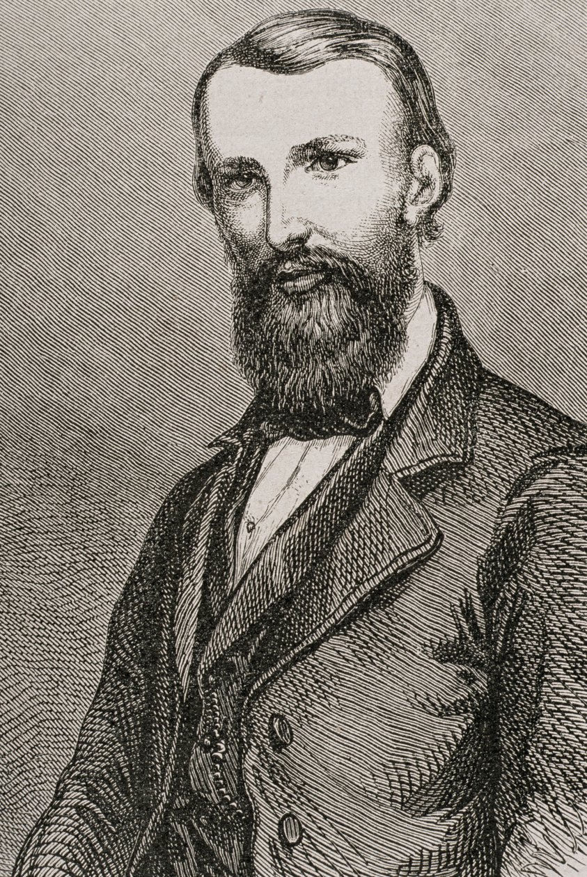 John William Wills (1834-61), engelsk opdagelsesrejsende, fra 