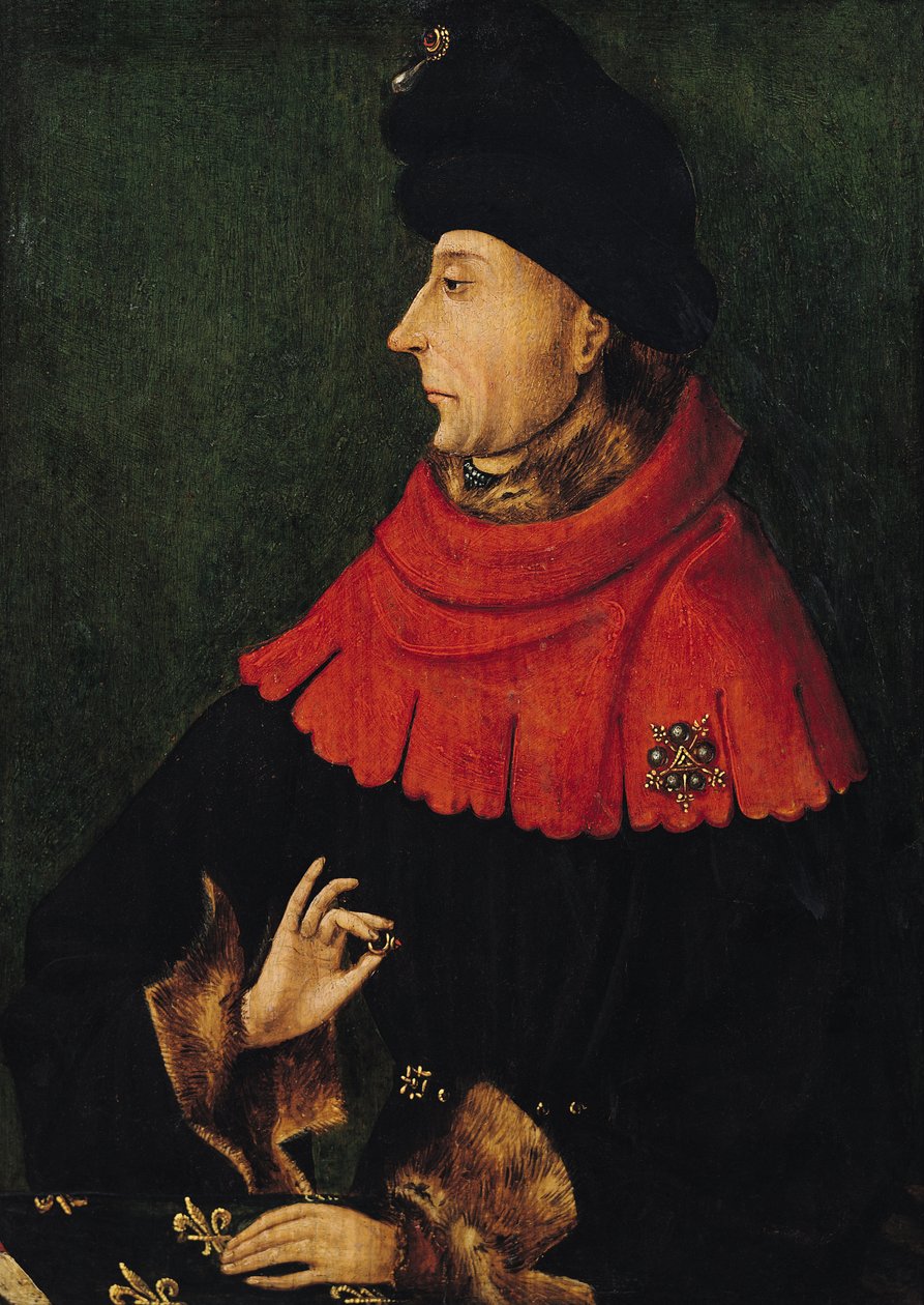 Johannes den frygtløse (1371-1419) hertug af Bourgogne af French School