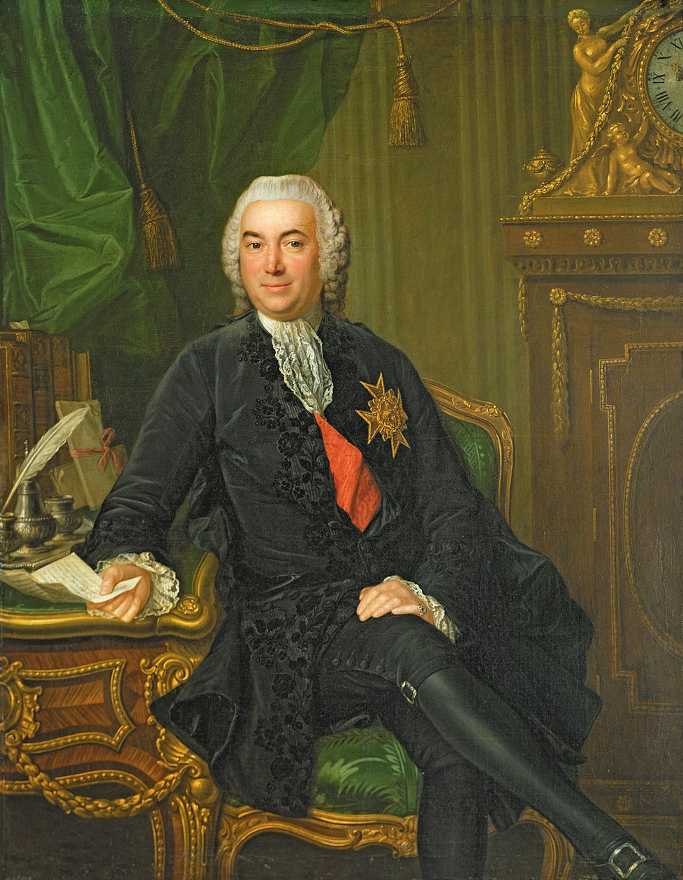 Joseph-Francois Foulon (1715-89) efter 1760 af French School