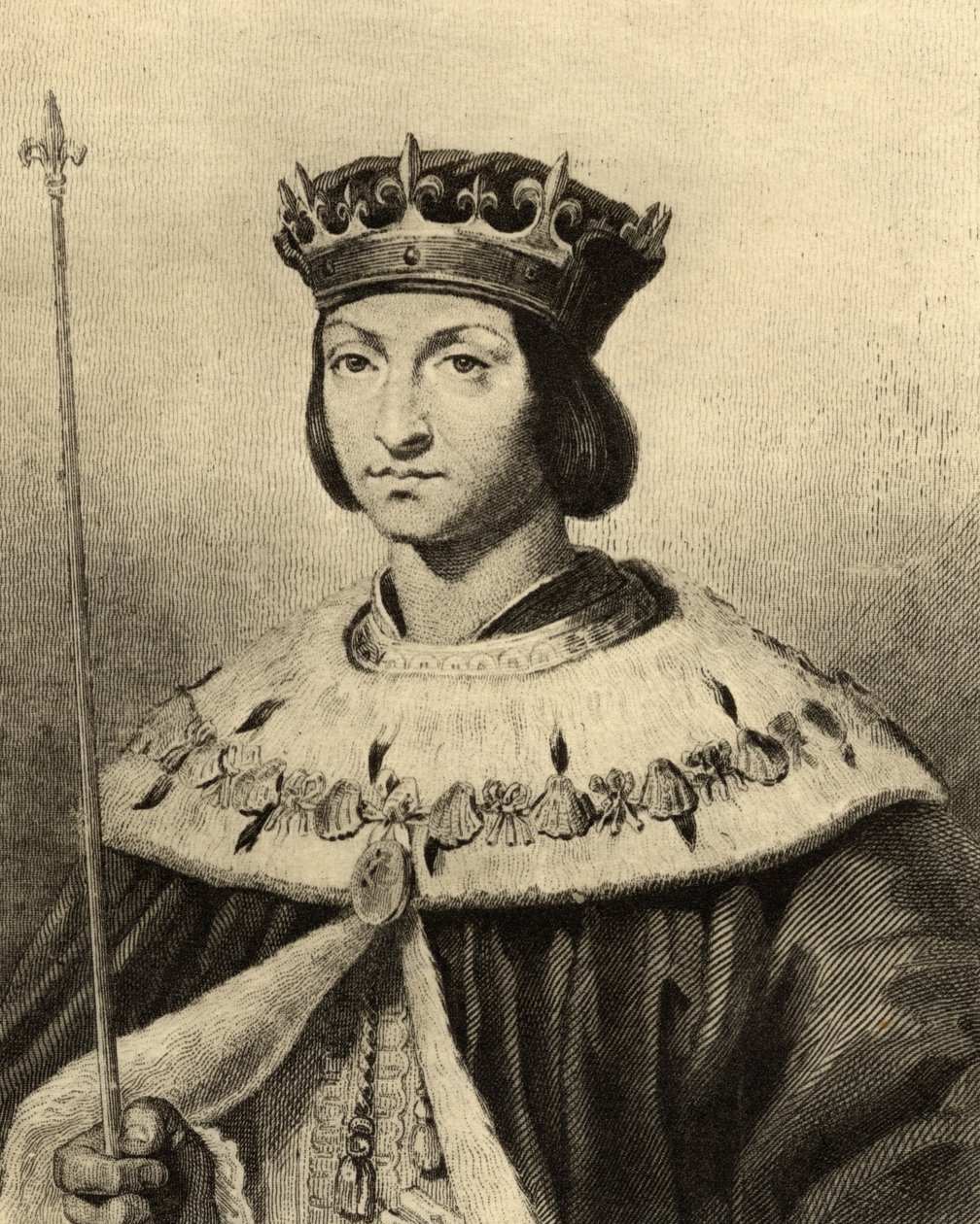 Kong Ludvig XII (1462-1515) af Frankrig af French School