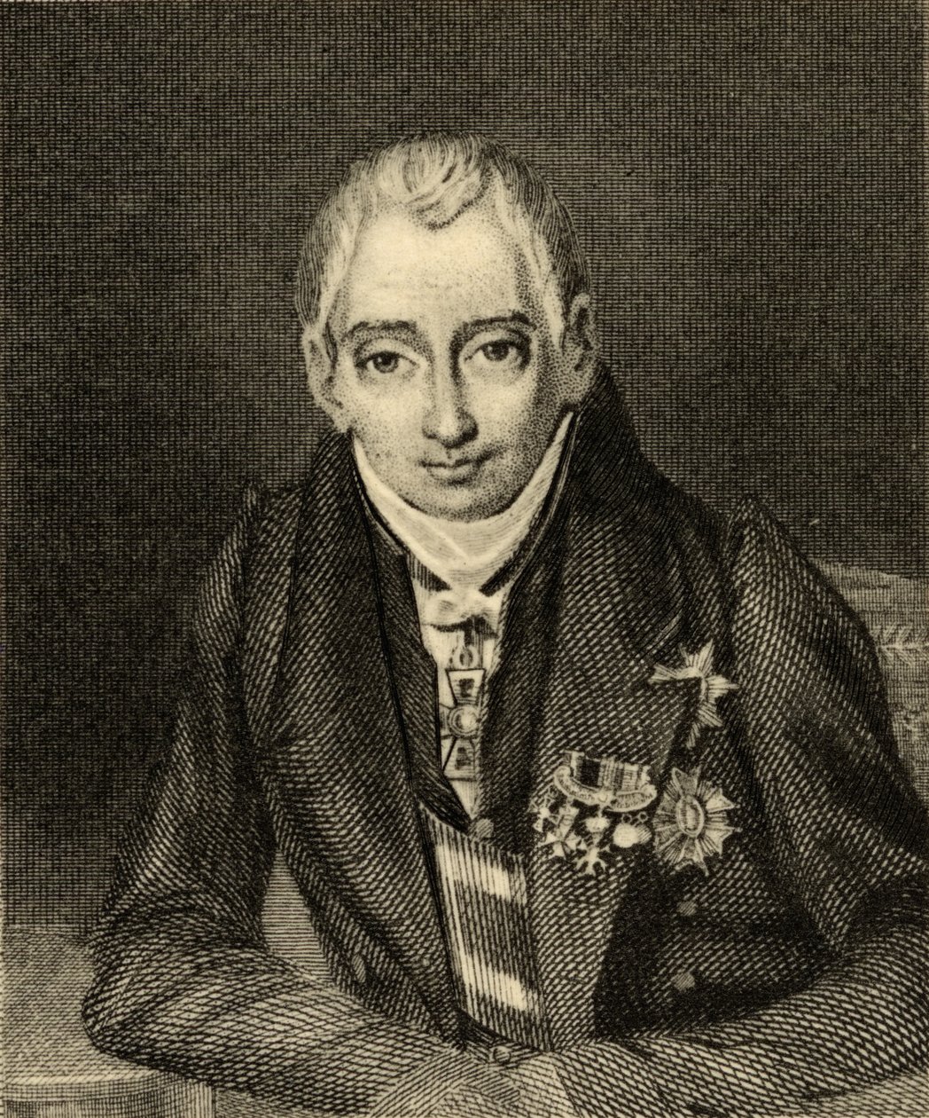 Klemens Wenzel Nepomuk Lothar (1773-1859) prins af Metternich-Winneburg af French School