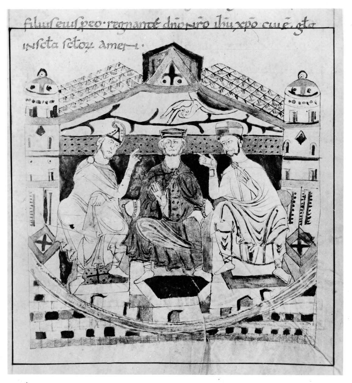 Ludvig I (778-840) den fromme af French School